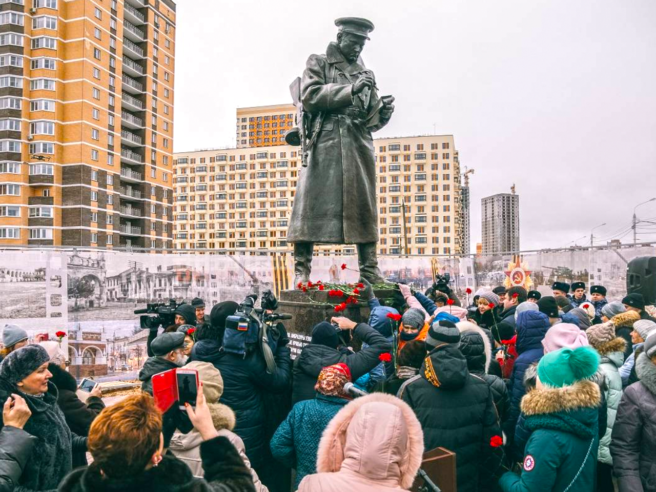 Открытие памятника Краснопивцеву